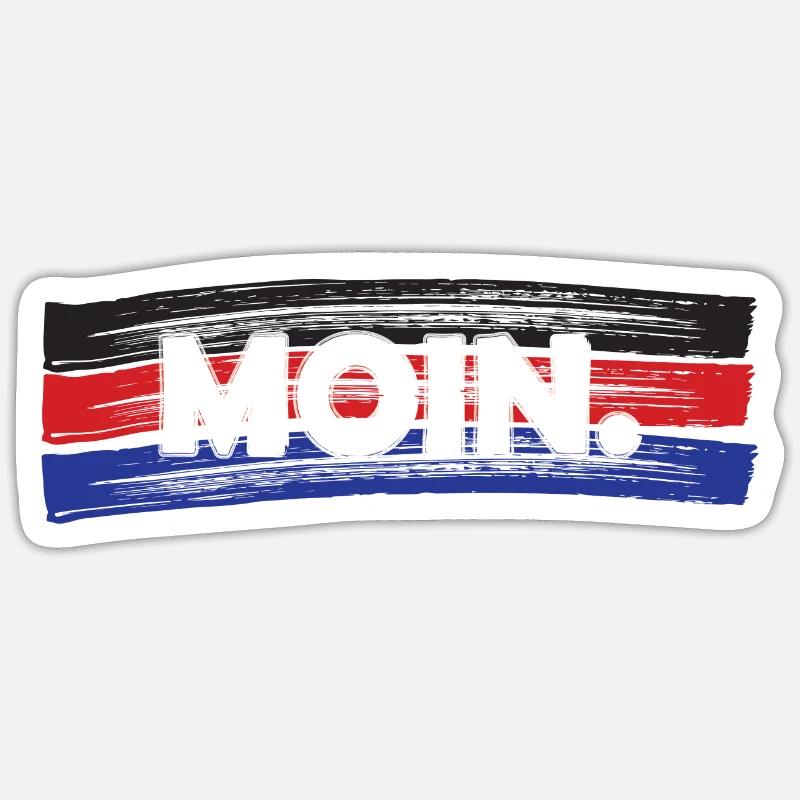 Frise orientale | Moin | Drapeau Sticker taille S (10 x 10 cm)