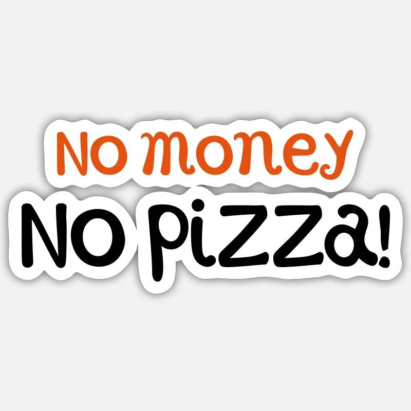 pizza Sticker size S (10 x 10 cm)