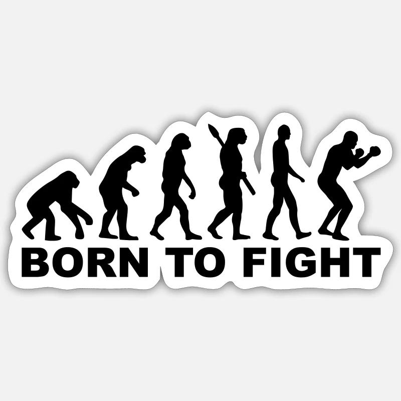 Boxen Evolution Sticker Größe S (10 x 10 cm)