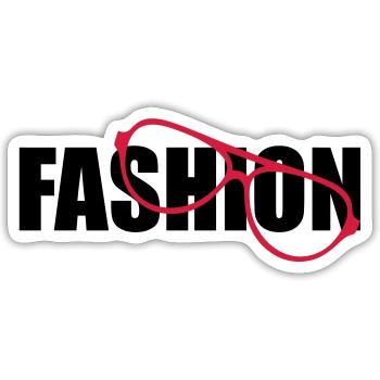 Fashion - Sticker size S (10 x 10 cm) - white matte - Front