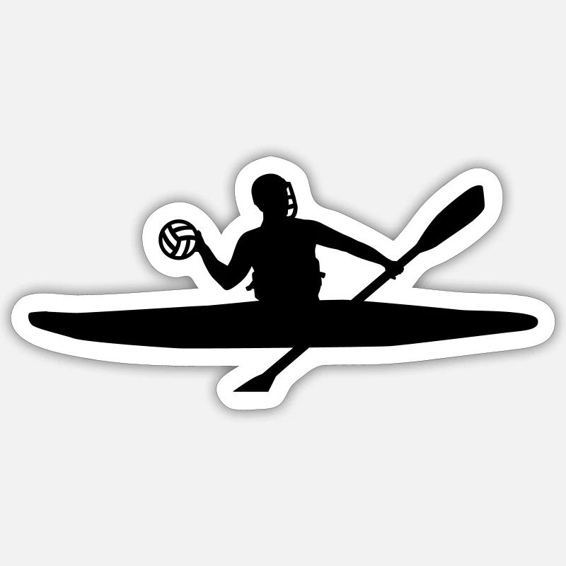 Canoë Sticker taille S (10 x 10 cm)