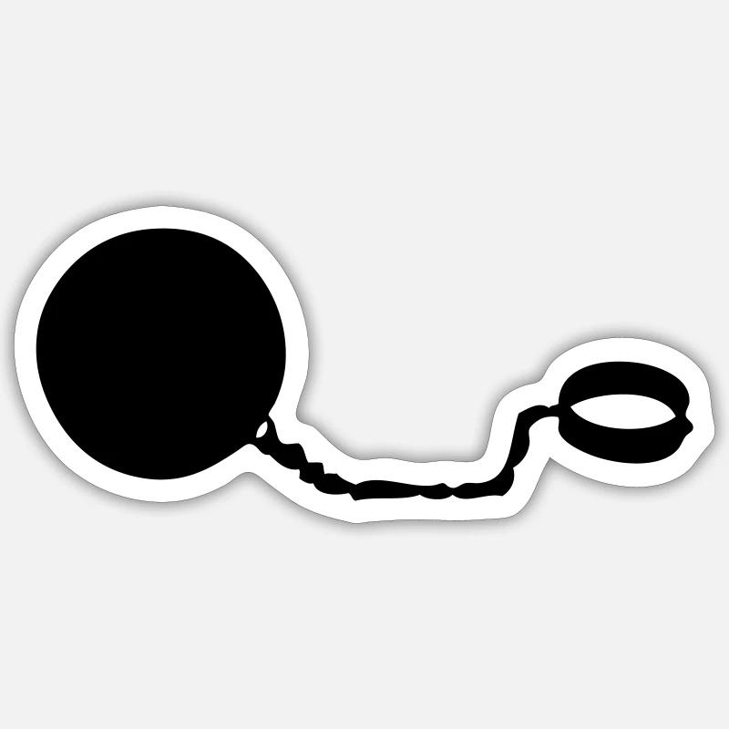 Sticker taille S (10 x 10 cm) - 