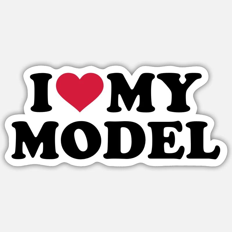 Model Sticker size S (10 x 10 cm)