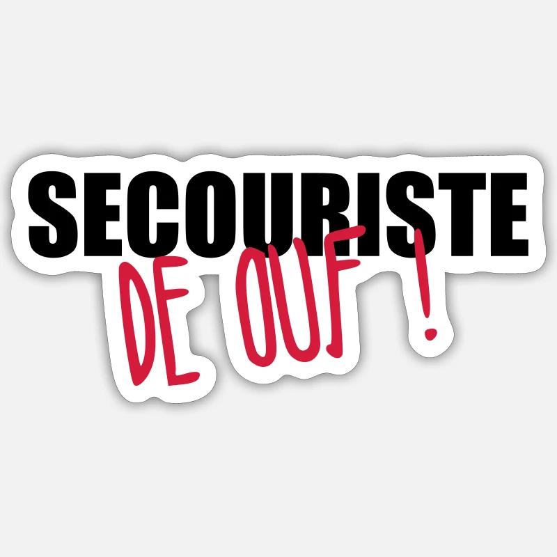 Secourisme / Secouriste / Secours / Secourir Sticker taille S (10 x 10 cm)