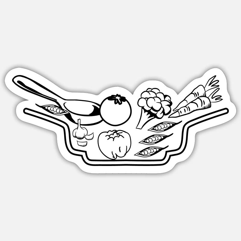 Sticker size S (10 x 10 cm) - 