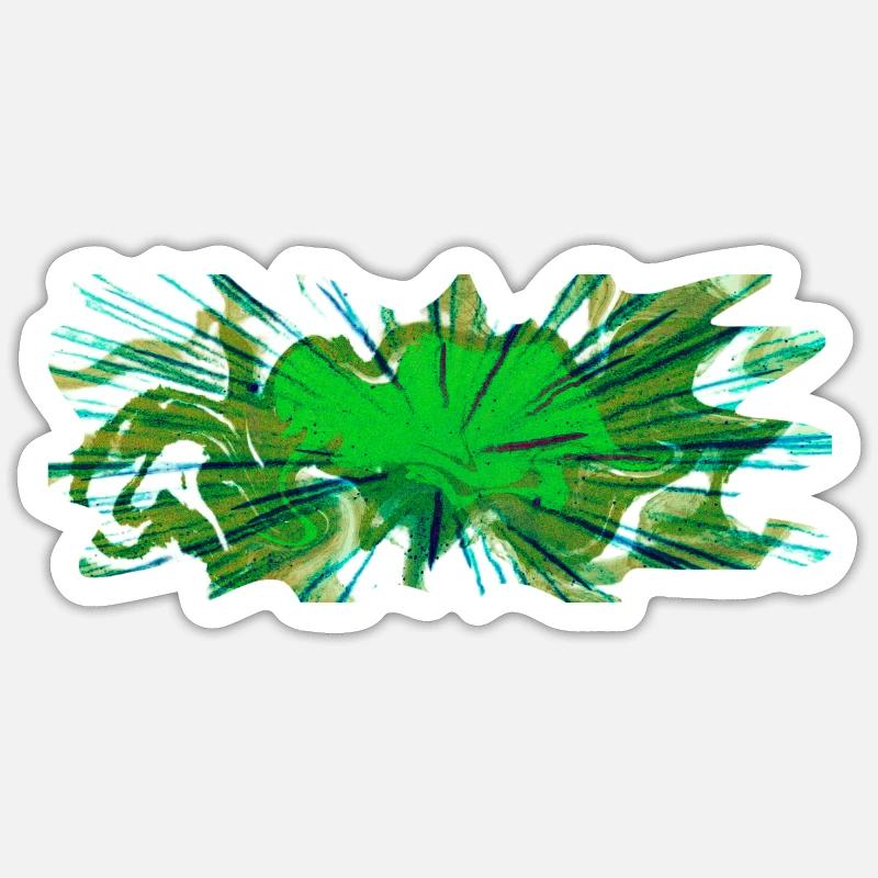 beginning - Sticker Größe S (10 x 10 cm) - Mattweiß