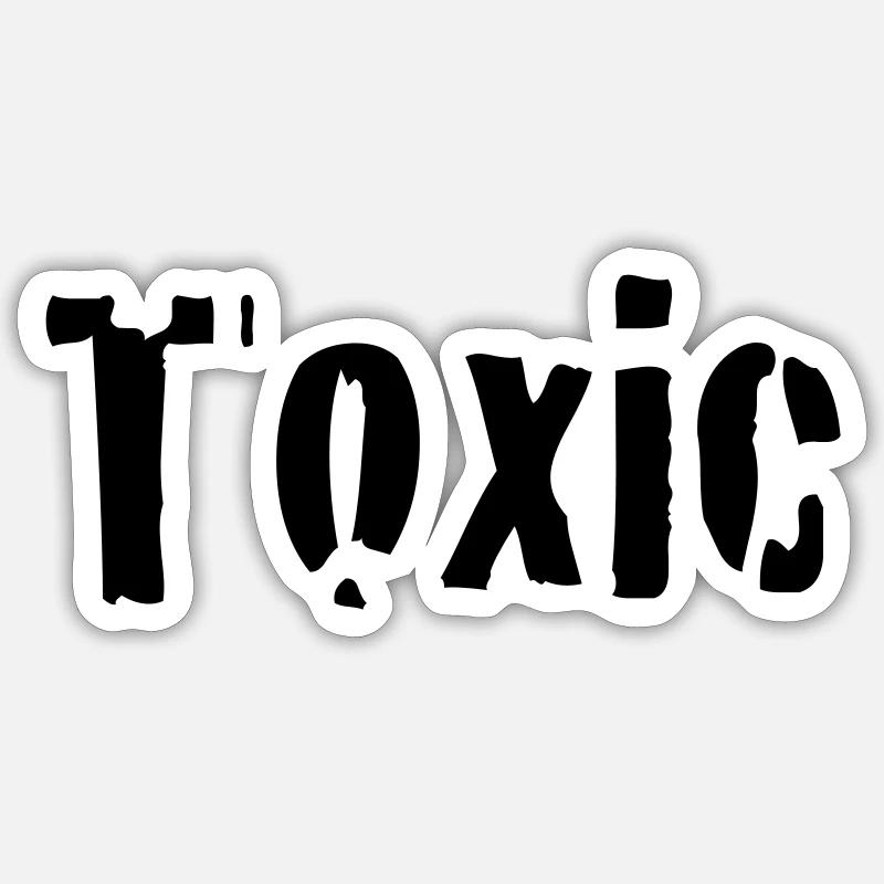 * BAM * Toxic Sticker size S (10 x 10 cm)