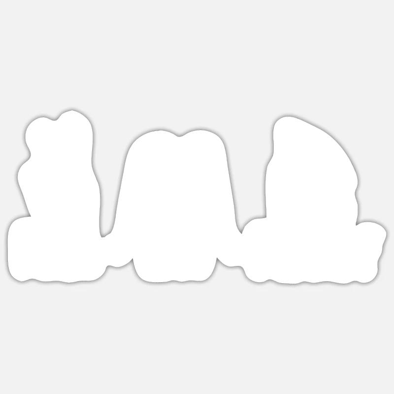 Sticker size S (10 x 10 cm) - 