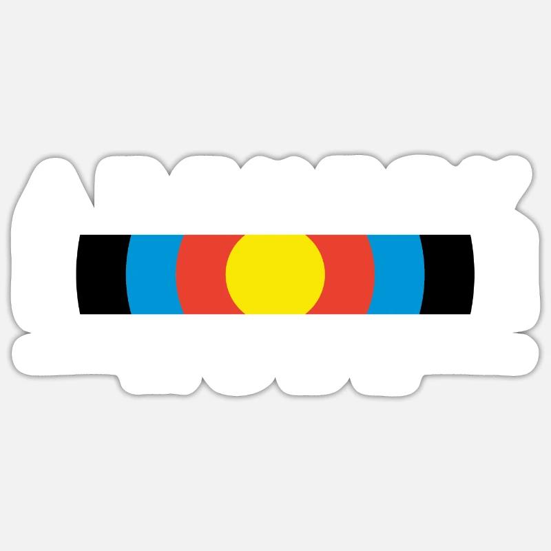 Archery mode Sticker size S (10 x 10 cm)