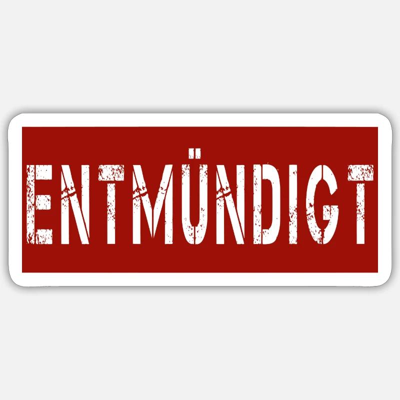 Sticker Größe S (10 x 10 cm) - 