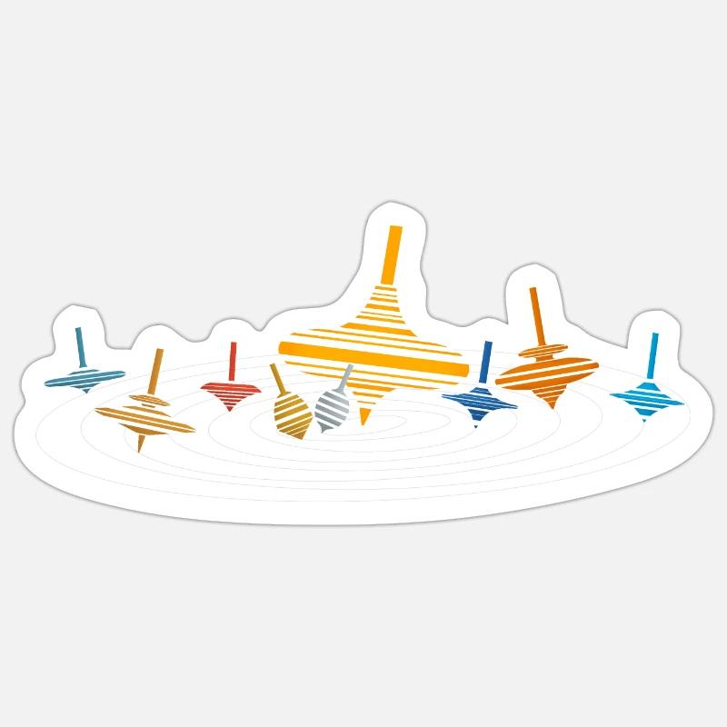 Système solaire Sticker taille S (10 x 10 cm)