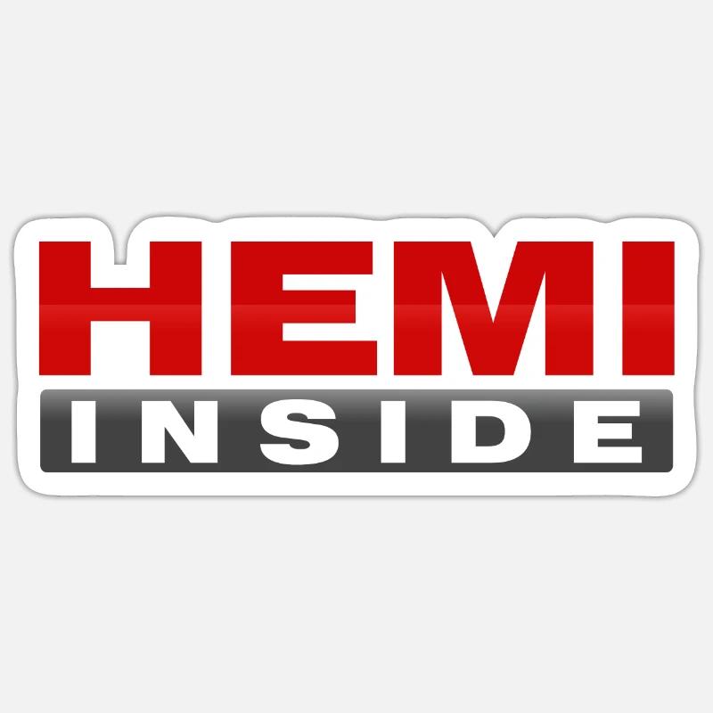 HEMI INSIDE Sticker size S (10 x 10 cm)