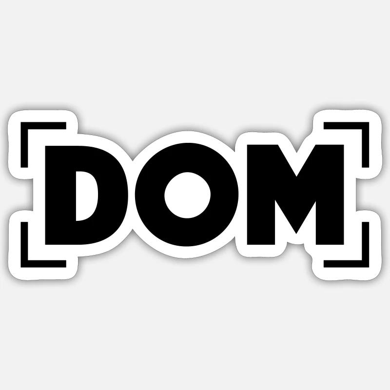 cathedral - Sticker size S (10 x 10 cm) - white matte