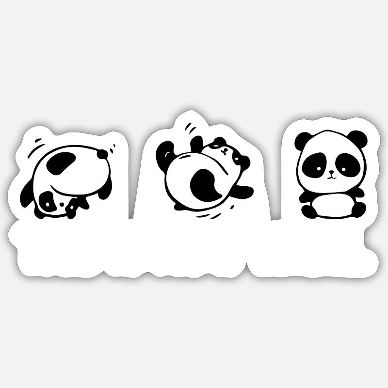 C’est comme ça que je roule Sticker taille S (10 x 10 cm)