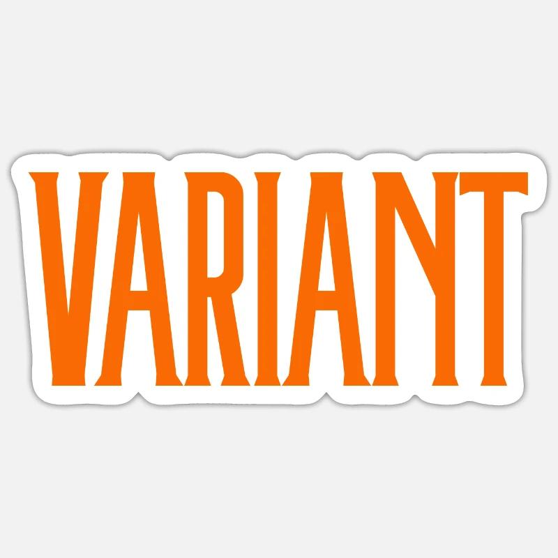 Variant Sticker size S (10 x 10 cm)