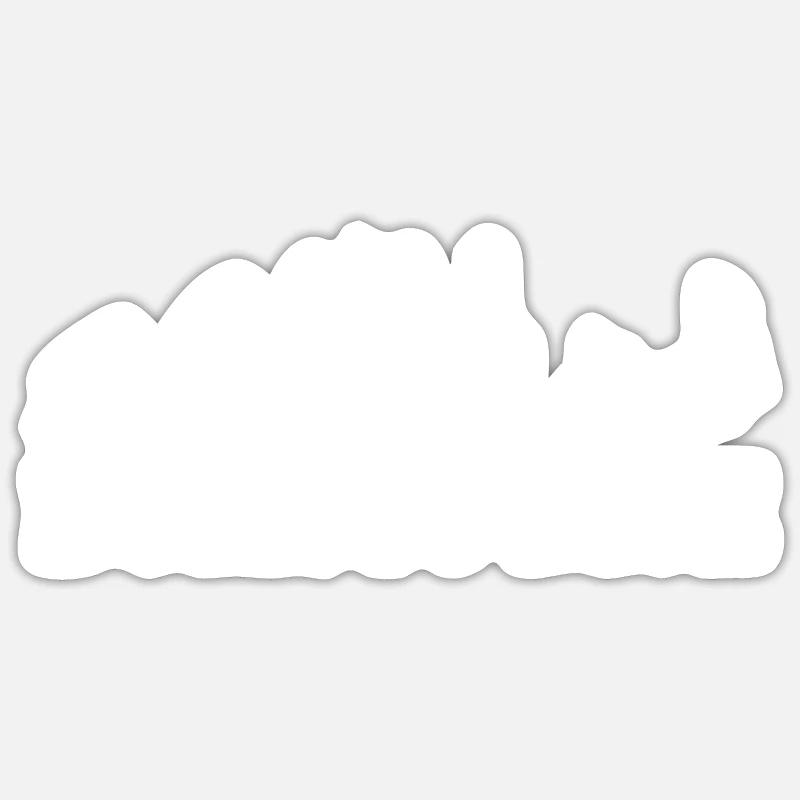 Diving Dive Dive - Sticker size S (10 x 10 cm) - white matte