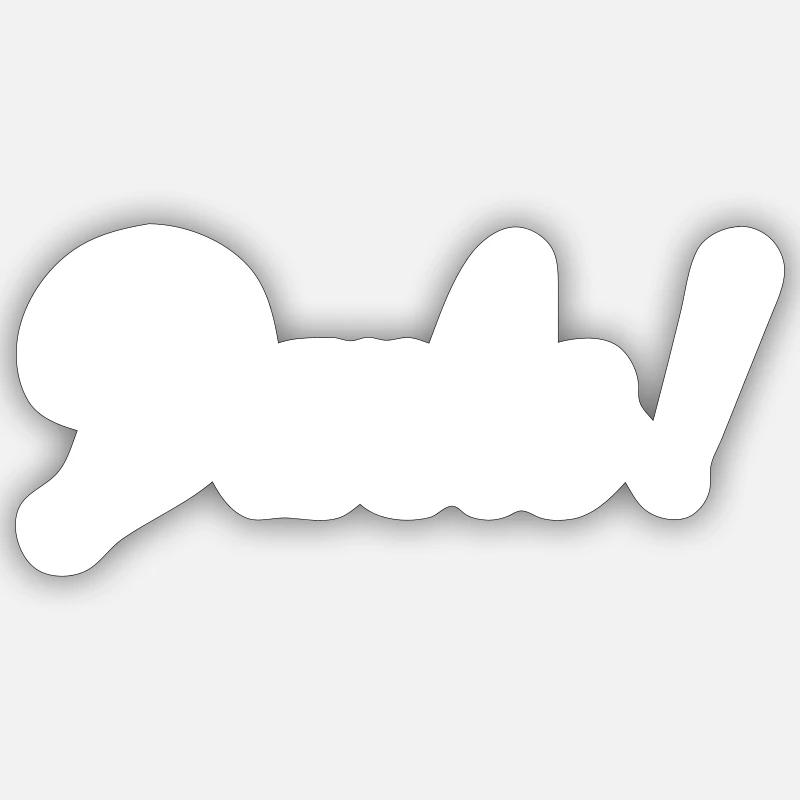 Danke Sticker Größe S (10 x 10 cm)