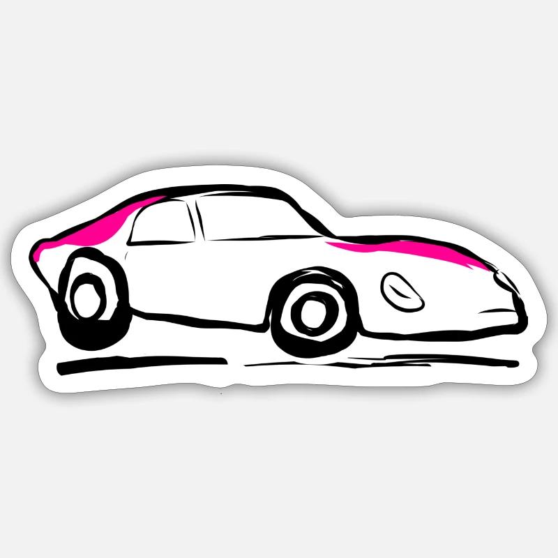Auto Car Sticker size S (10 x 10 cm)