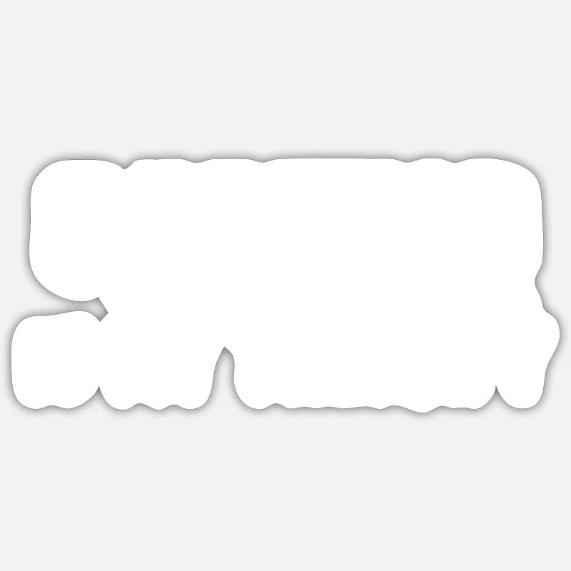 Gaming Is My Therapy - Sticker size S (10 x 10 cm) - white matte