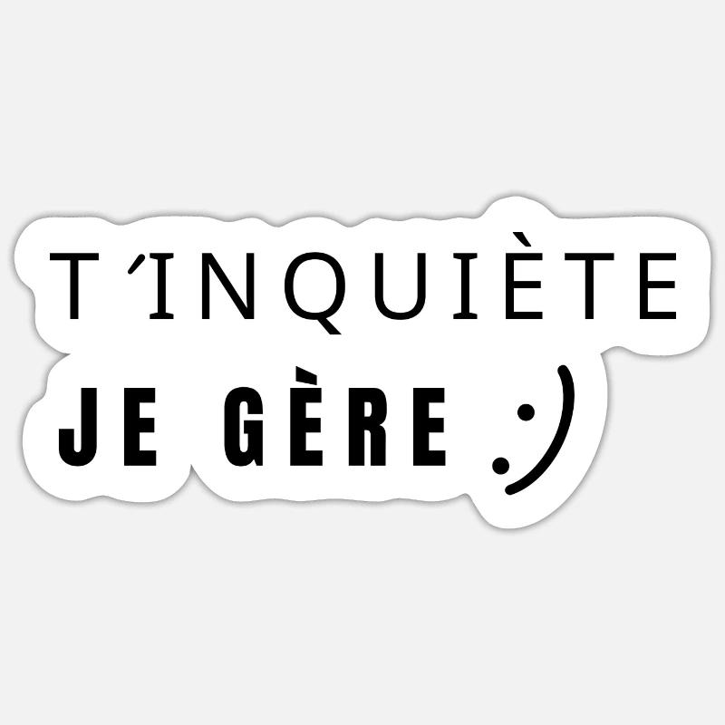 Sticker taille S (10 x 10 cm) - 