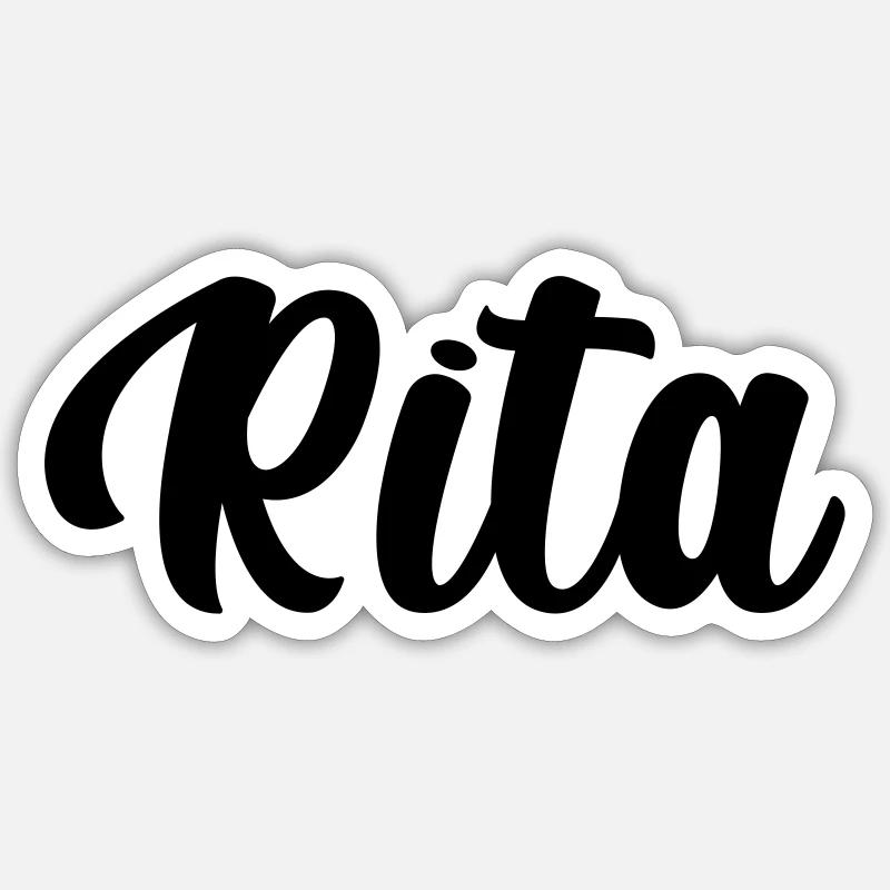 Rita Sticker Größe S (10 x 10 cm)