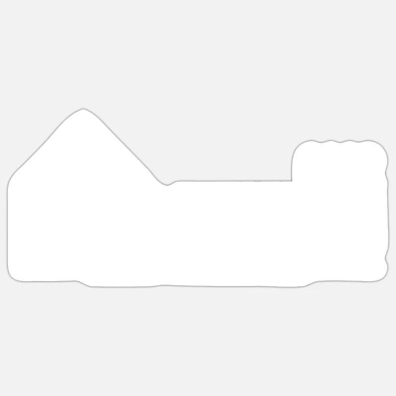 Bauleiter 2022- jetzt wird genau hingeschaut/hell - Sticker Größe S (10 x 10 cm) - Mattweiß
