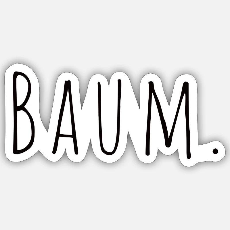 BAUM Sticker Größe S (10 x 10 cm)