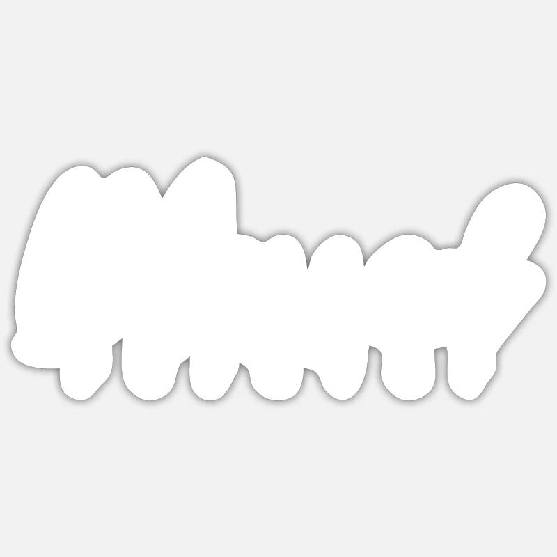 Blessed forever - Sticker size S (10 x 10 cm) - white matte