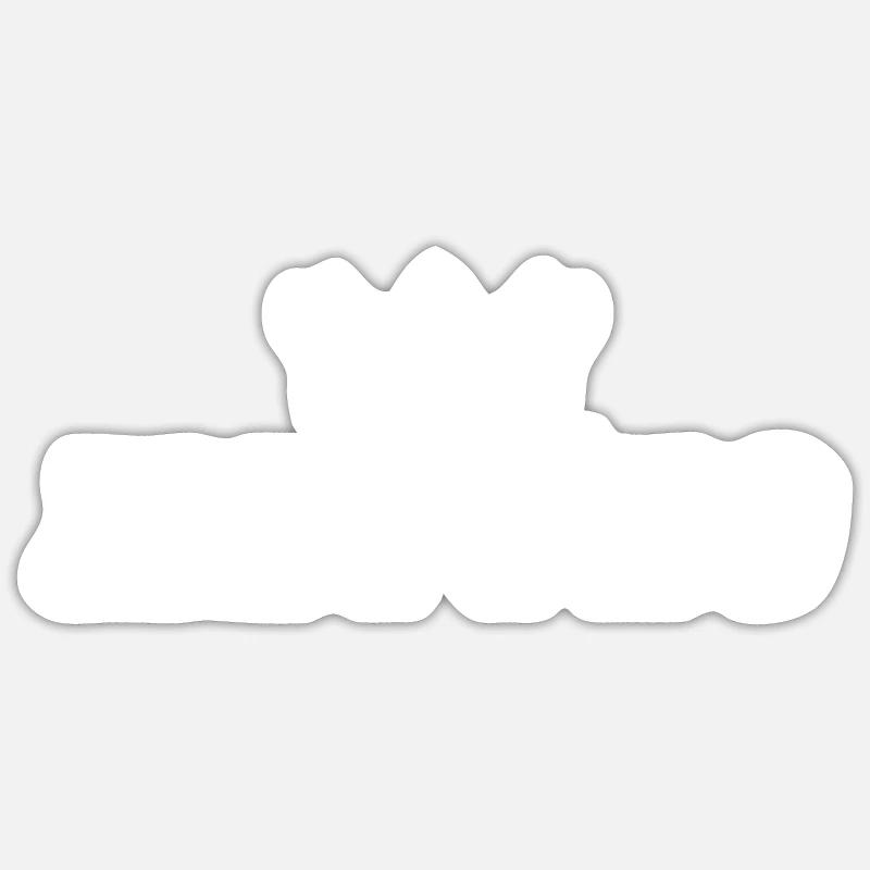 Matteo - Sticker Größe S (10 x 10 cm) - Mattweiß