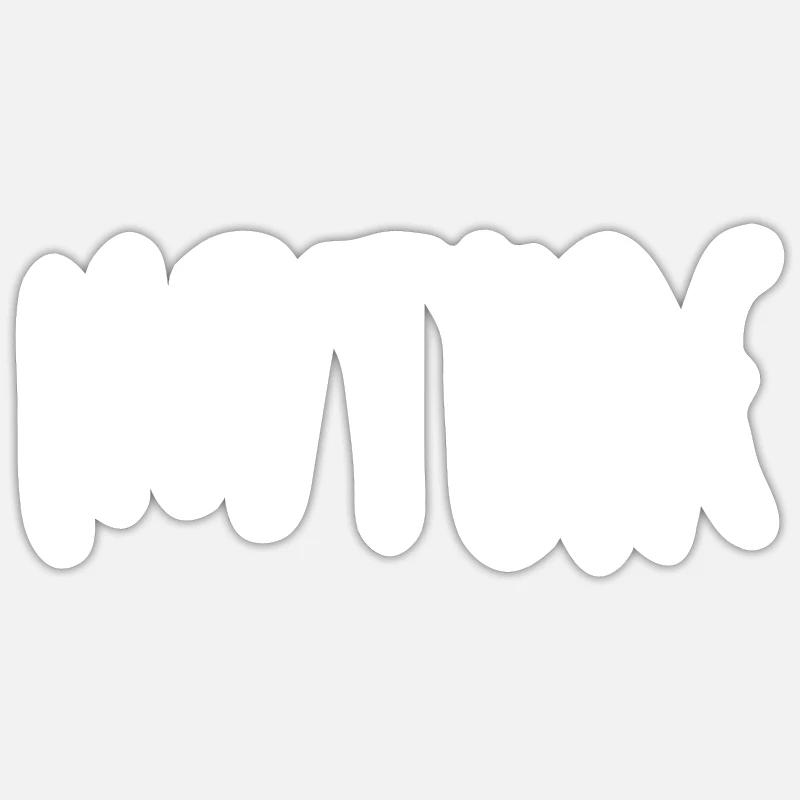 Nature - Sticker size S (10 x 10 cm) - white matte