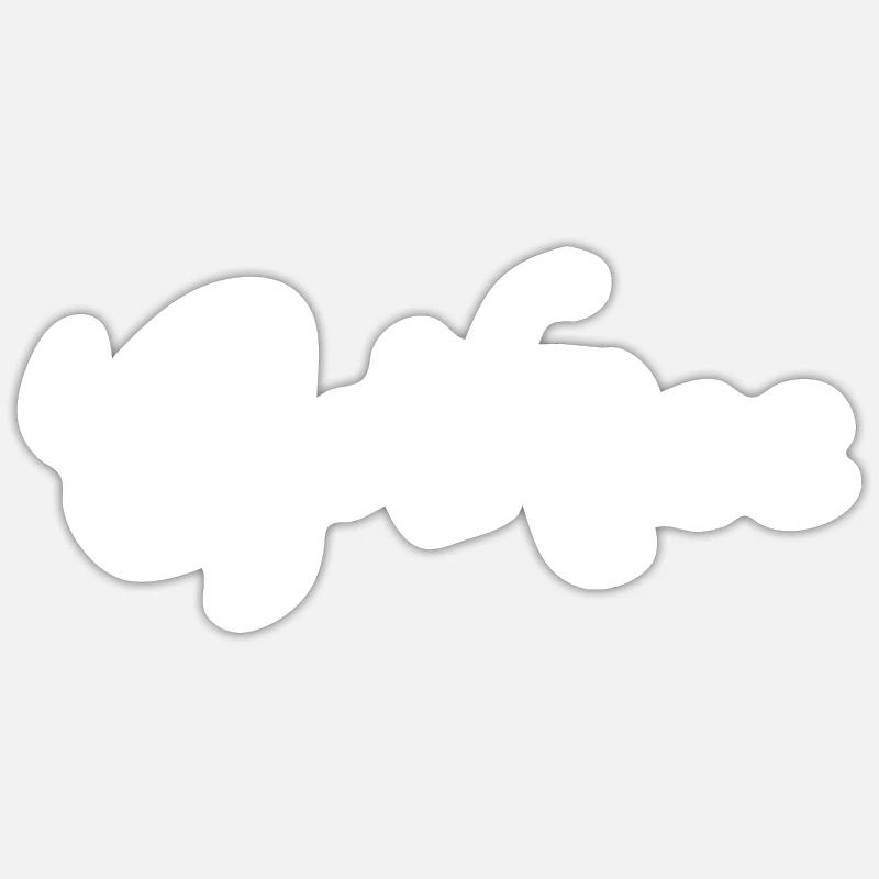 Gothicc | Goth and Thicc - Sticker size S (10 x 10 cm) - white matte