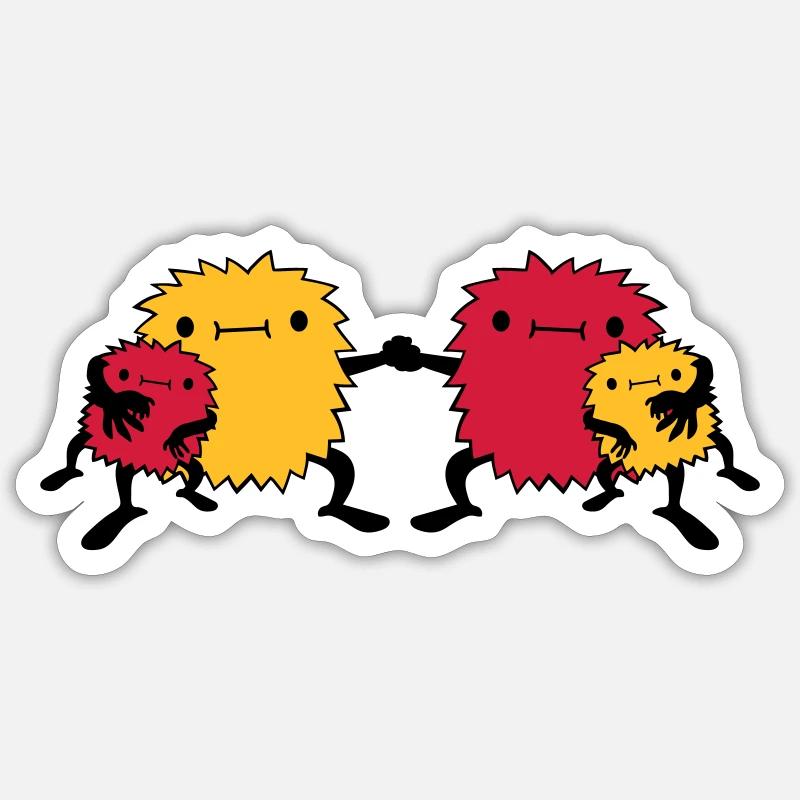 Sticker taille S (10 x 10 cm) - 
