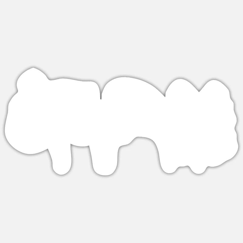 Om Mani Padme Hum_Tibetan Script Sticker size S (10 x 10 cm)