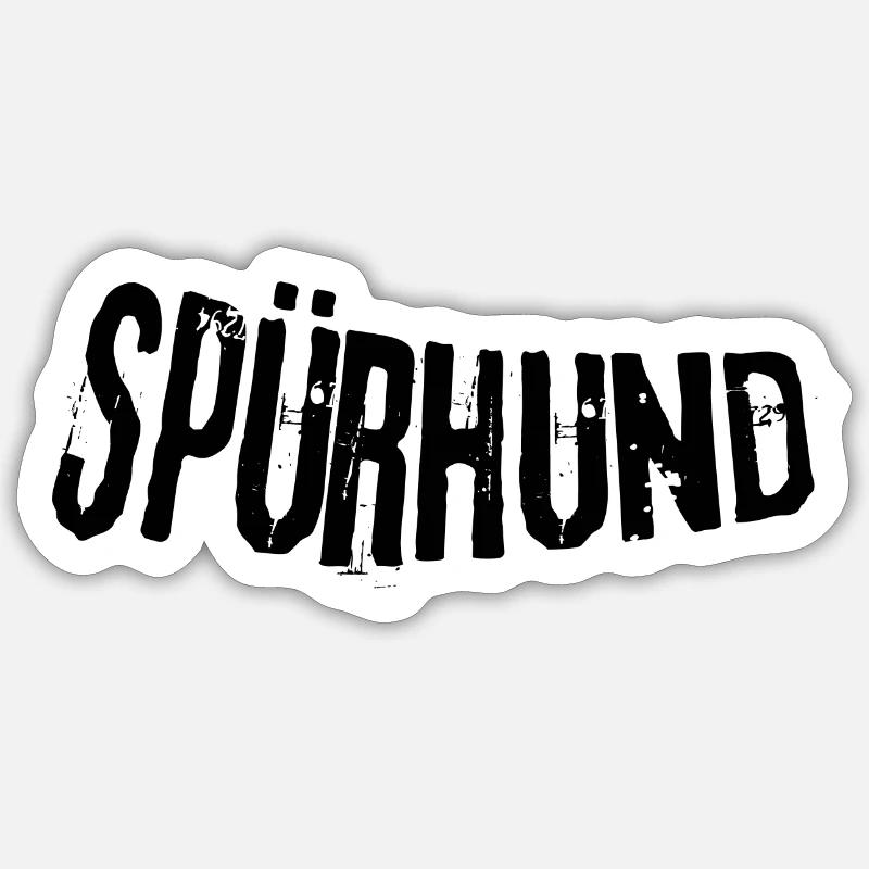 Sleuth - Sticker size S (10 x 10 cm) - white matte