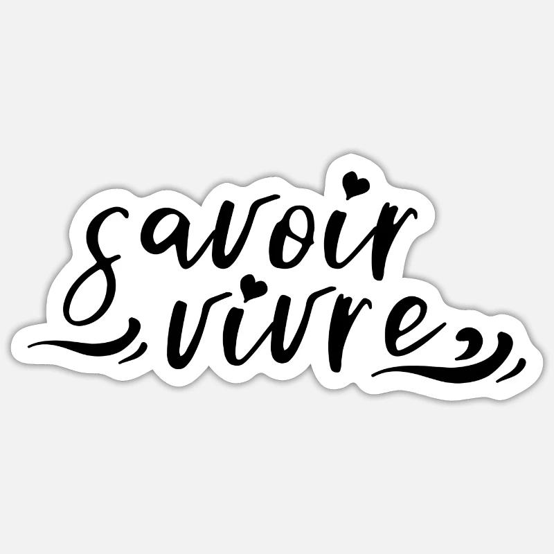 Sticker taille S (10 x 10 cm) - 