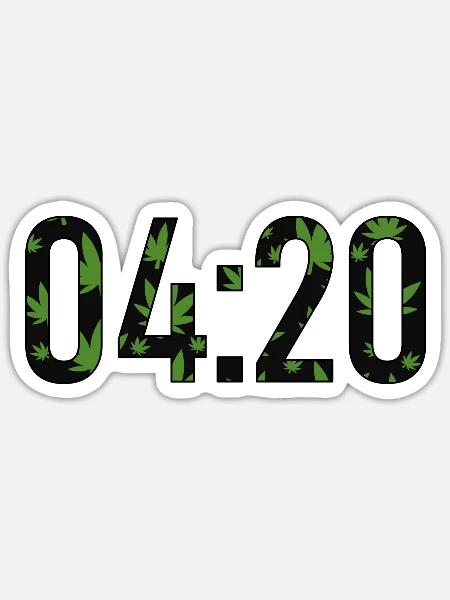 420 - Sticker Größe S (10 x 10 cm) - Mattweiß