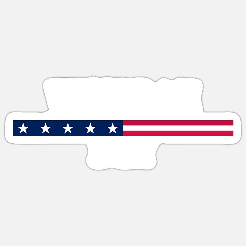 Journée des anciens combattants - Sticker taille S (10 x 10 cm) - blanc mat