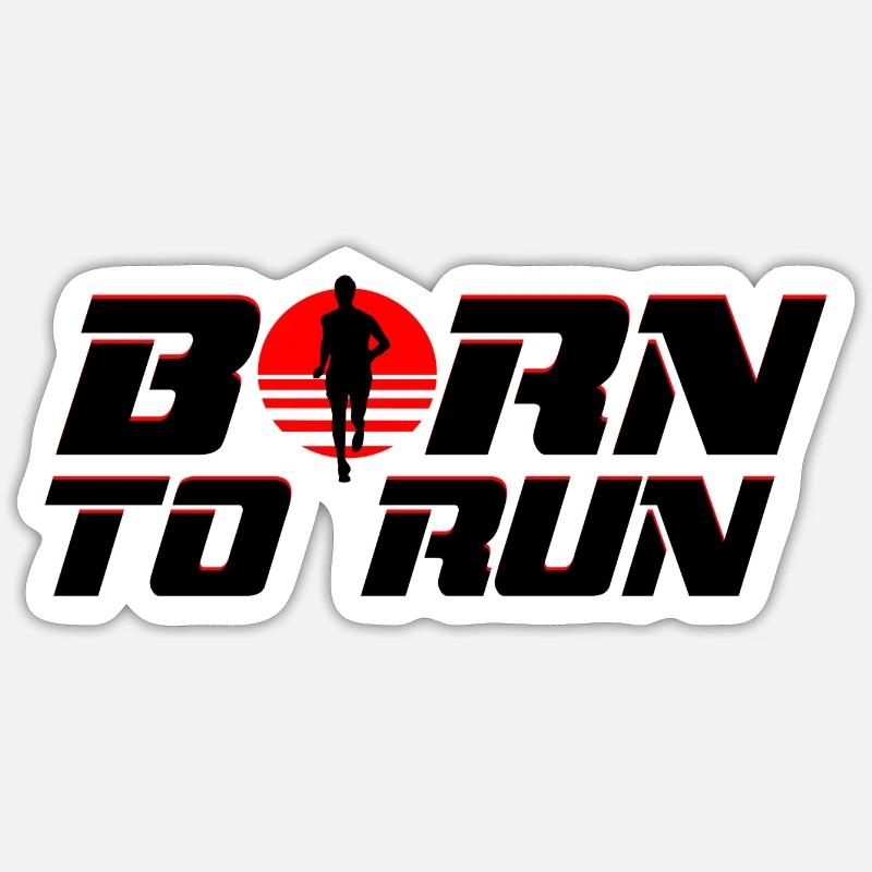 Runner Sticker size S (10 x 10 cm)