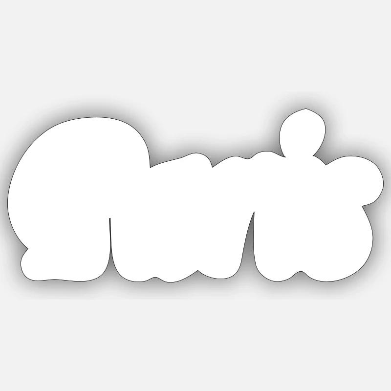 Sticker Größe S (10 x 10 cm) - 
