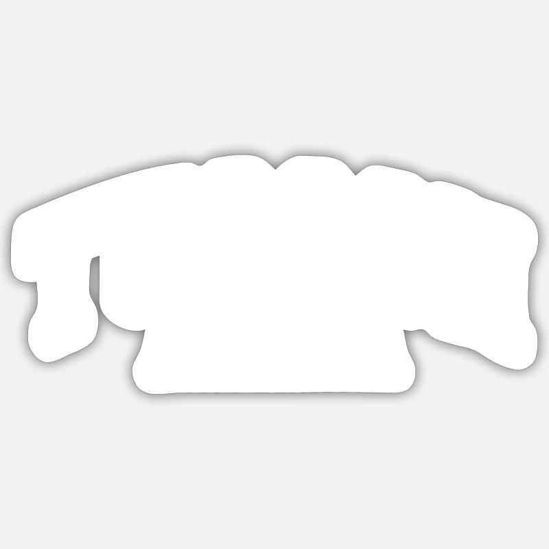 Tucson - Sticker size S (10 x 10 cm) - white matte