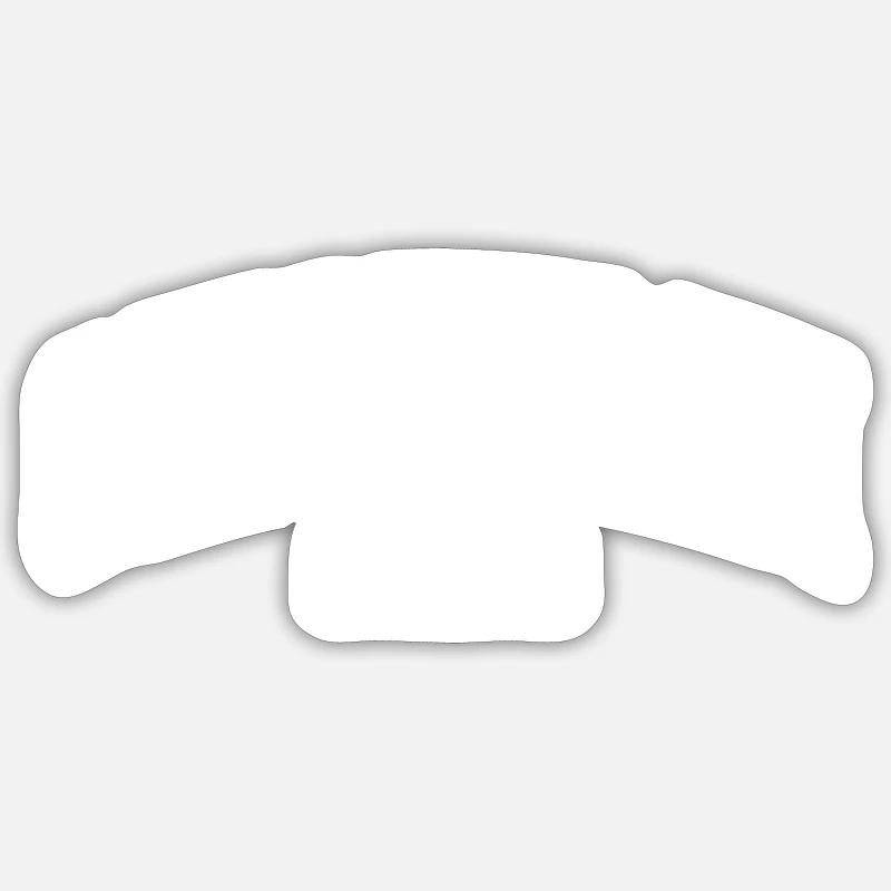 Cincinnati - Sticker taille S (10 x 10 cm) - blanc mat
