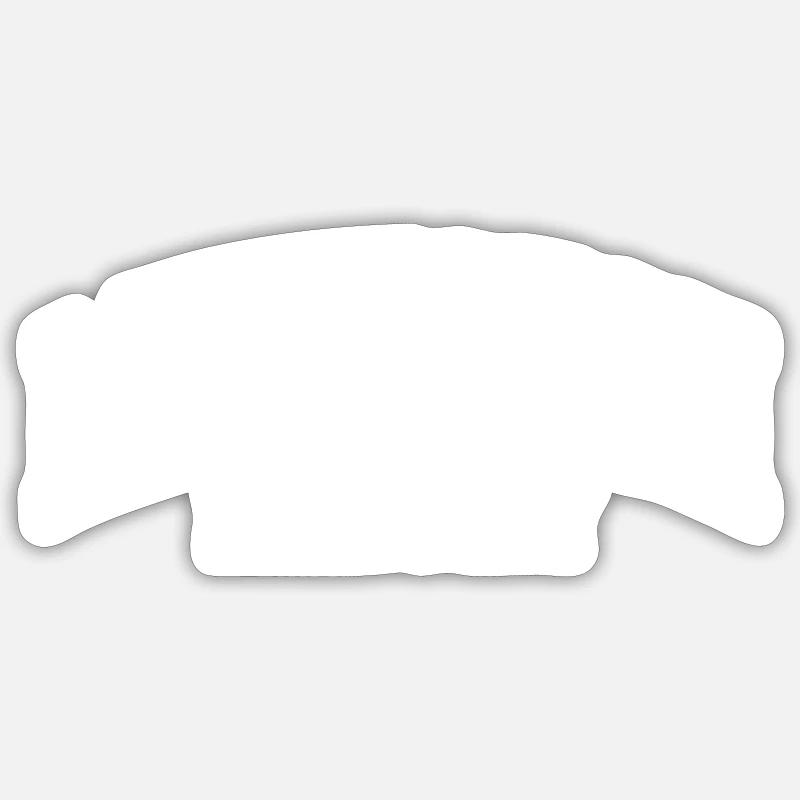 Lexington - Sticker taille S (10 x 10 cm) - blanc mat