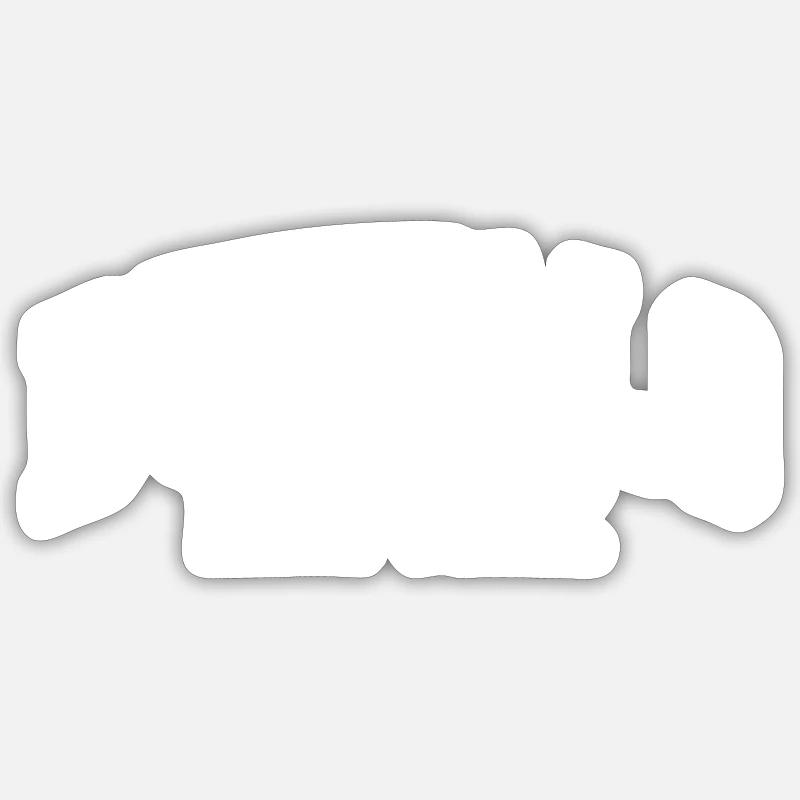 Buffle Sticker taille S (10 x 10 cm)