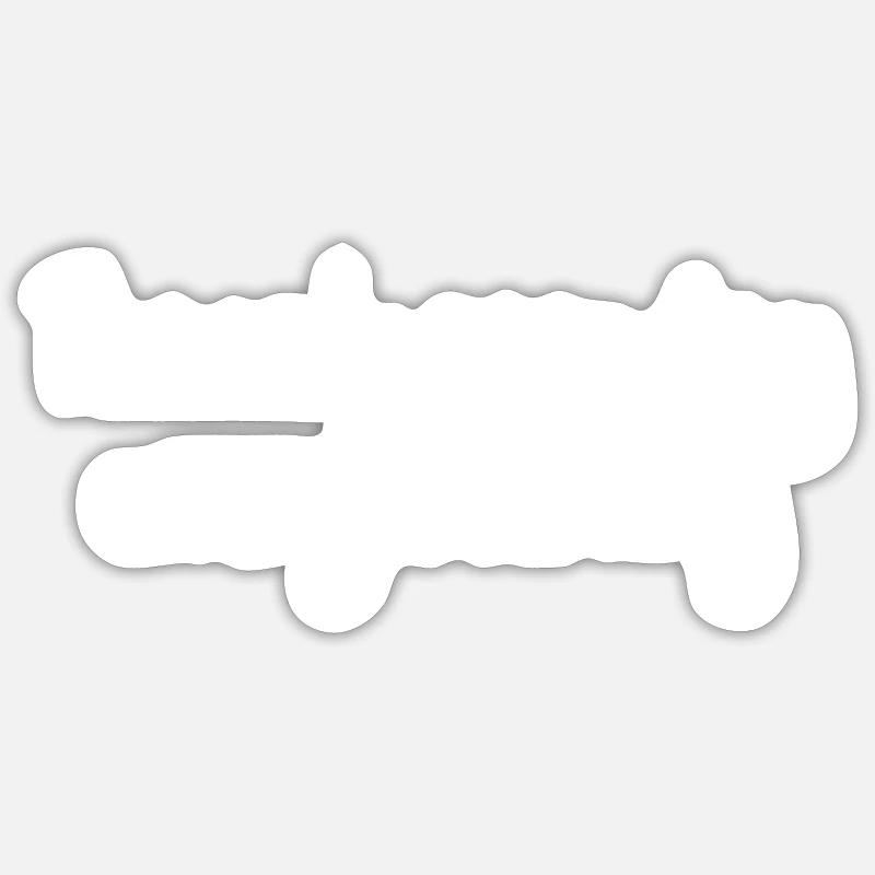 Der einzige einfache Tag war gestern Sticker Größe S (10 x 10 cm)