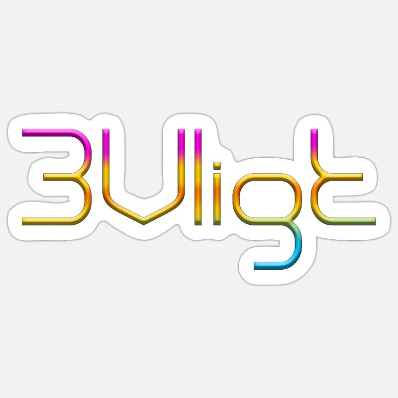 SMS chat langue fortifications anglais trois 3 trois Sticker taille S (10 x 10 cm)