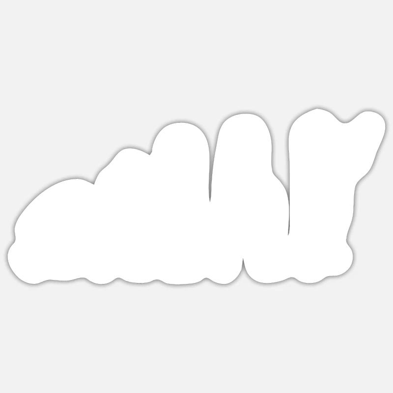 Sticker Größe S (10 x 10 cm) - 