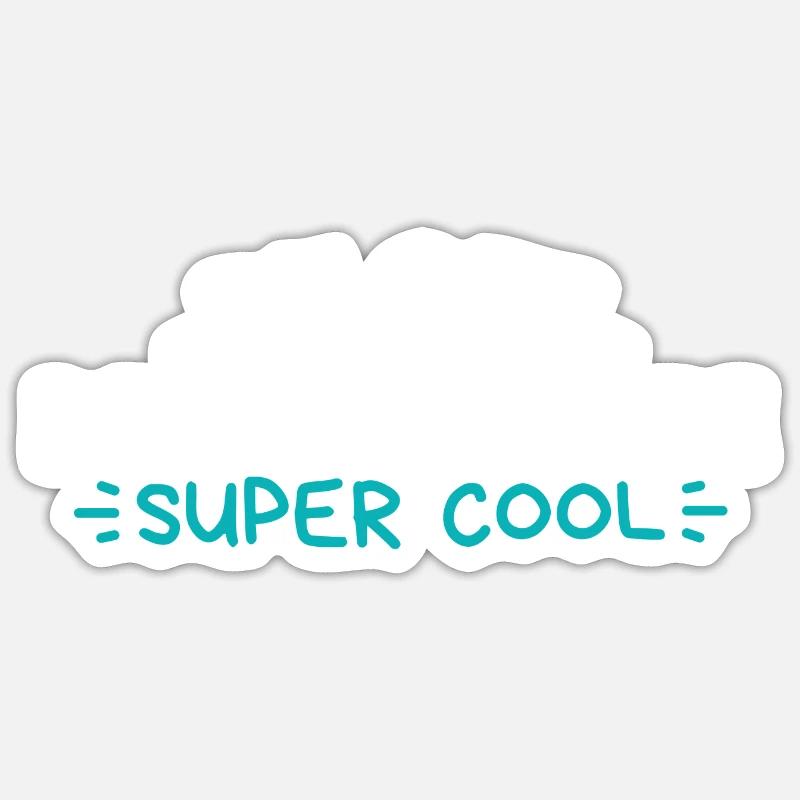 Pilote d'hélicoptère super cool - Sticker taille S (10 x 10 cm) - blanc mat