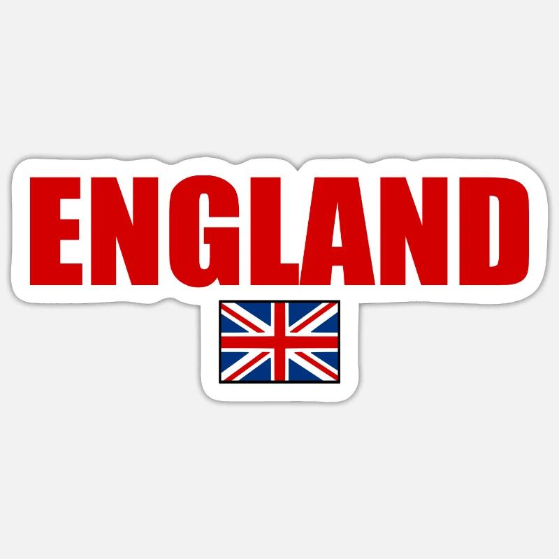 ENGLAND ENGLISH BRITISH FLAG Sticker size S (10 x 10 cm)