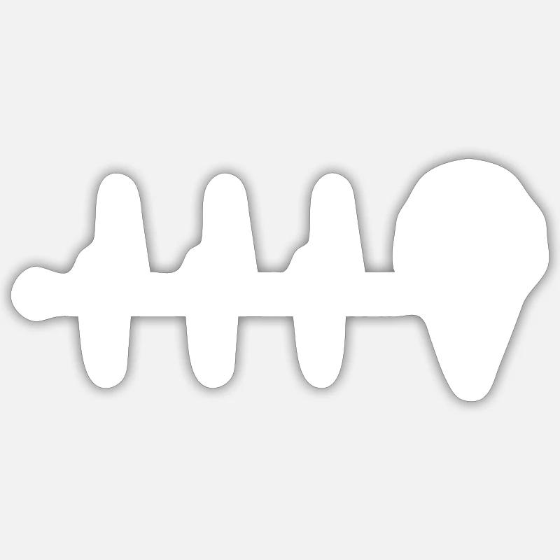 Ice Icon pulse Sticker size S (10 x 10 cm)