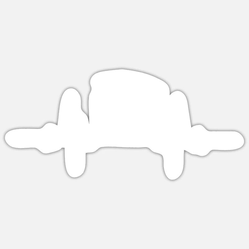 Sticker taille S (10 x 10 cm) -